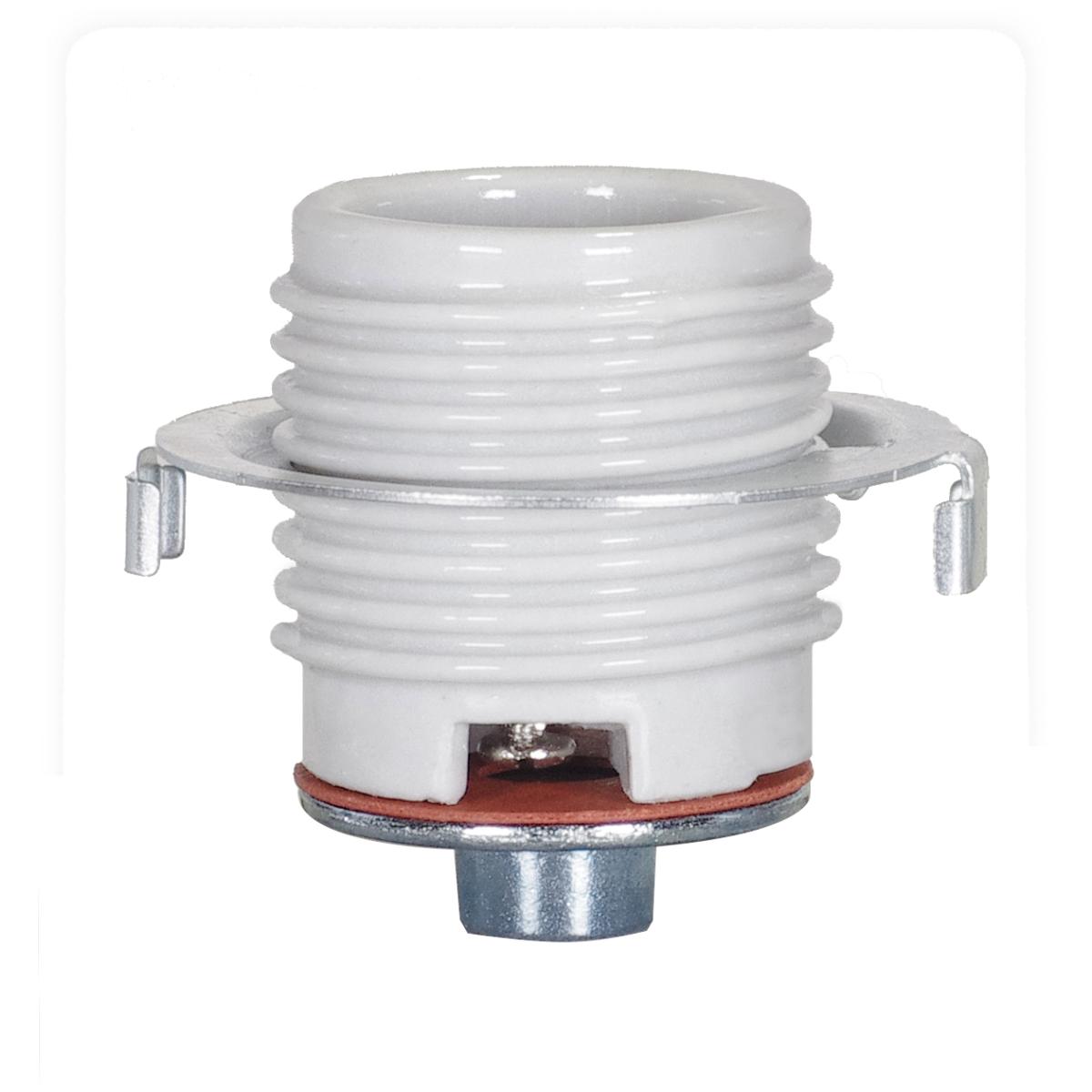 80-1073 MED. BASE THREADED POR. GLAZED