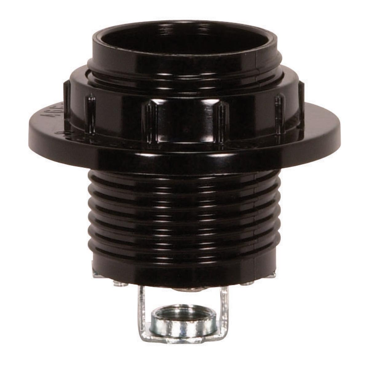 80-1077 BLK PHENOLIC MED. BASE THREADE