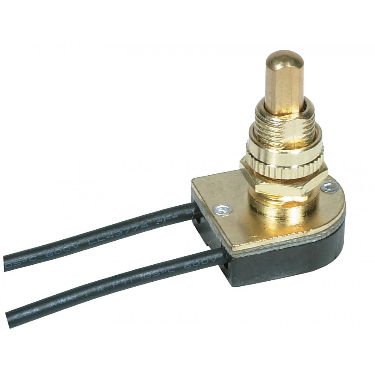 80-1126 BR FIN PUSH ON/OFF SWITCH 5/8
