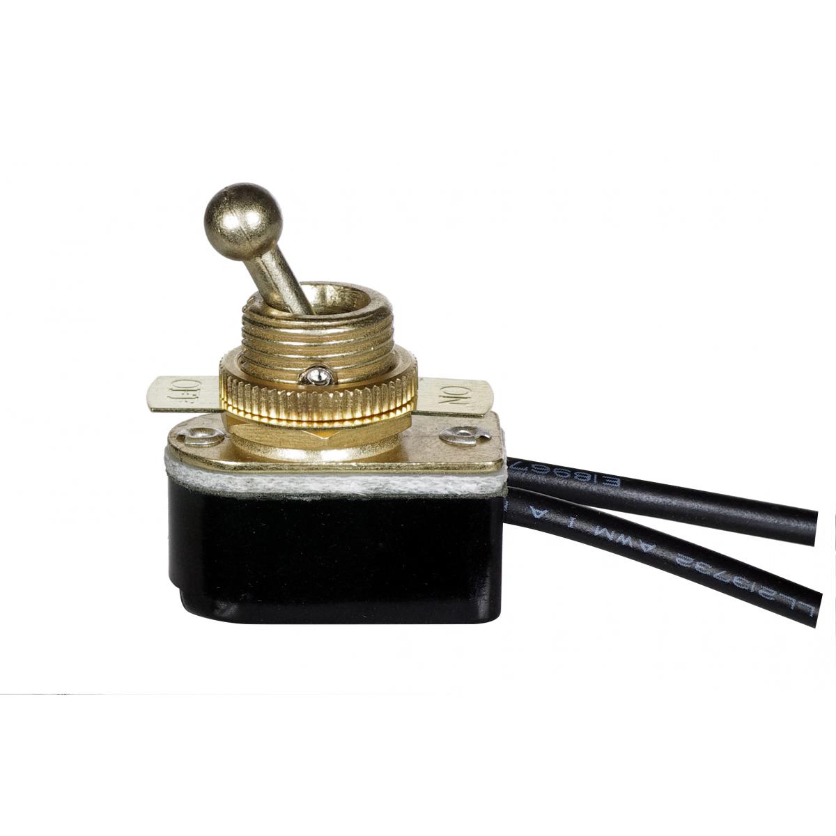 80-1767 BRASS ON-OFF TOOGLE SWITCH