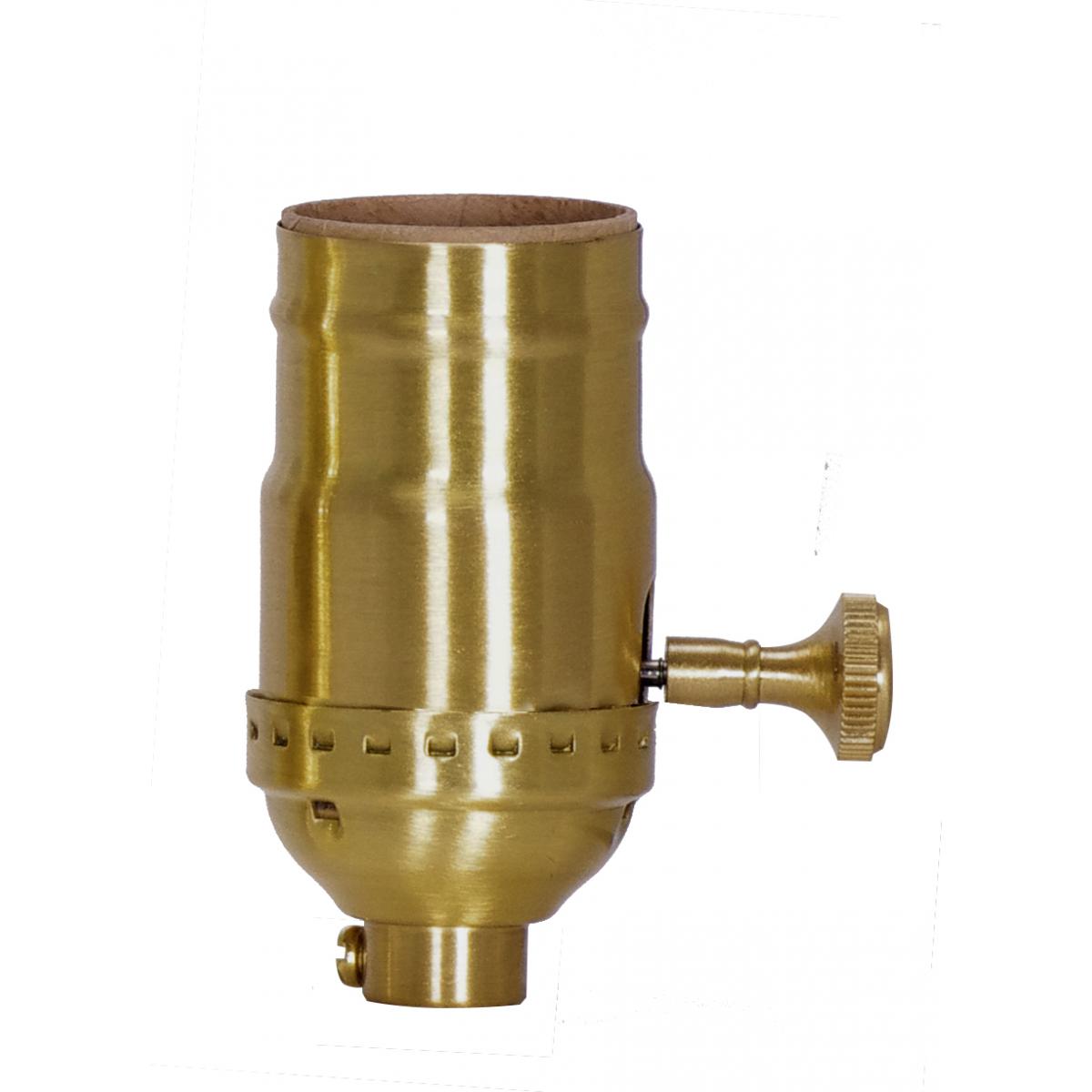 80-1772 SATIN BRASS ON-OFF T/K 3 PIECE