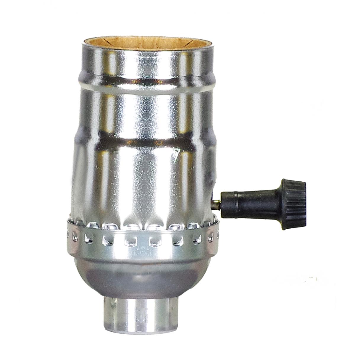 80-2138 NICKEL 3 TERM TURN KNOB SKT