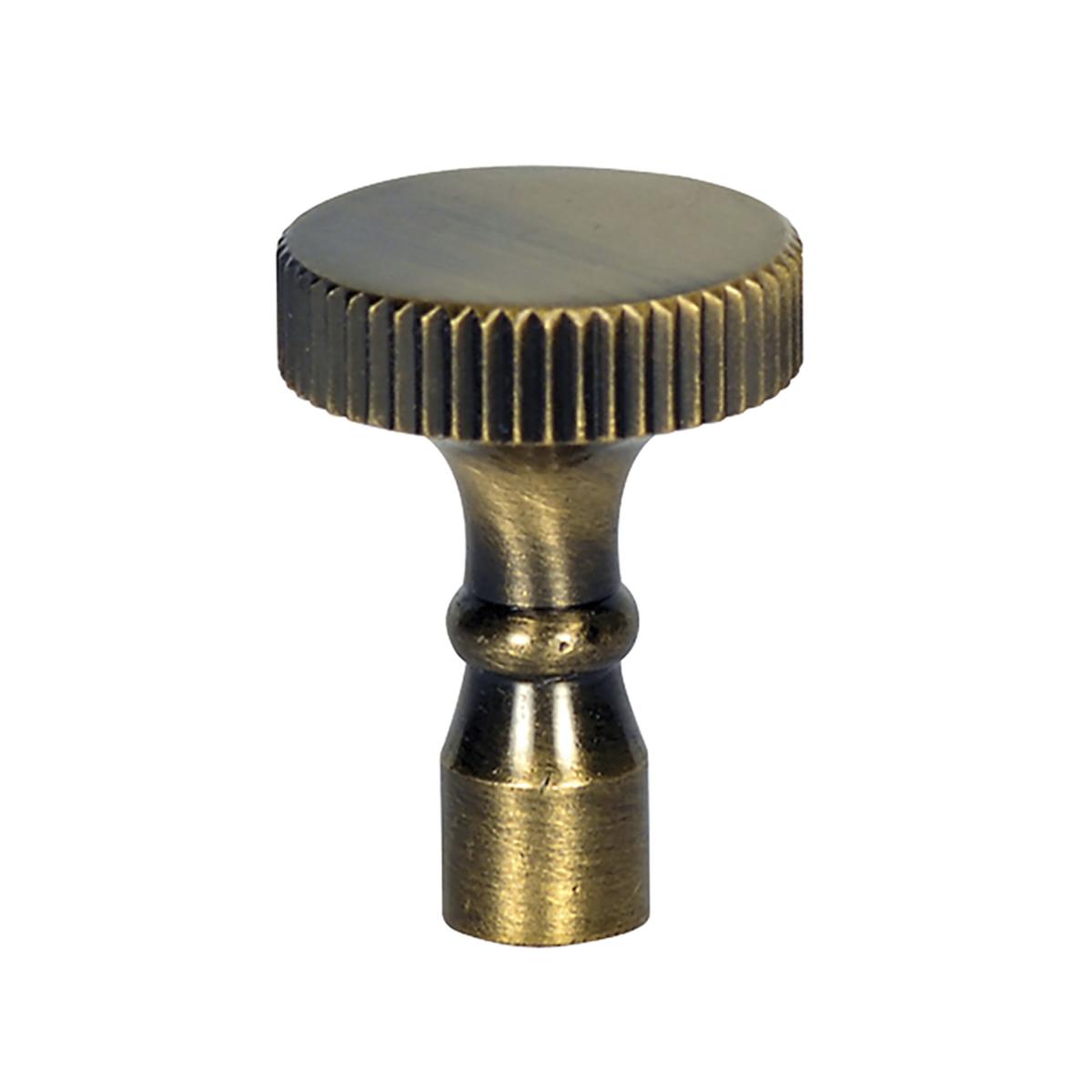 80-2404 REG ANTIQUE BRASS TURN KNOB