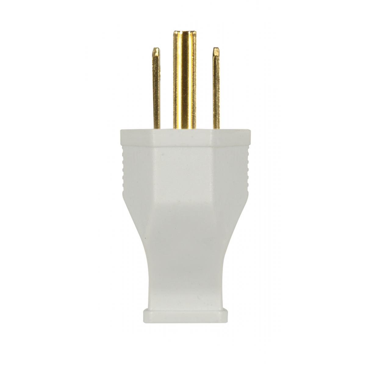 80-2413 WHITE THERMOPLASTIC HD PLUG