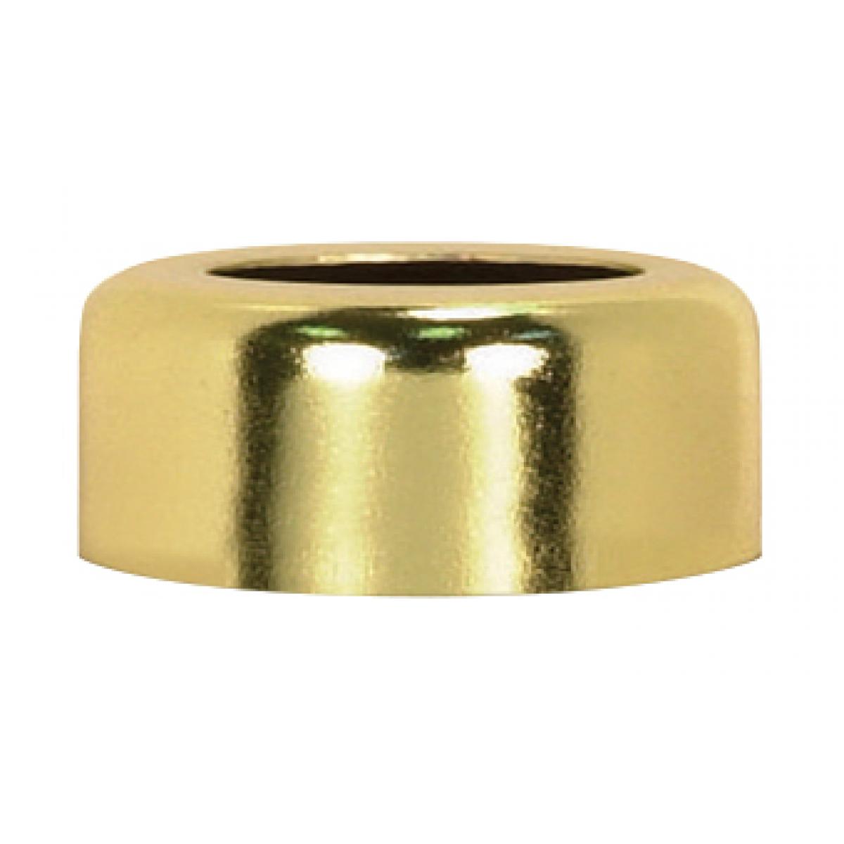 80-2452 BRASS PLATED CANDLE FOLLOWER