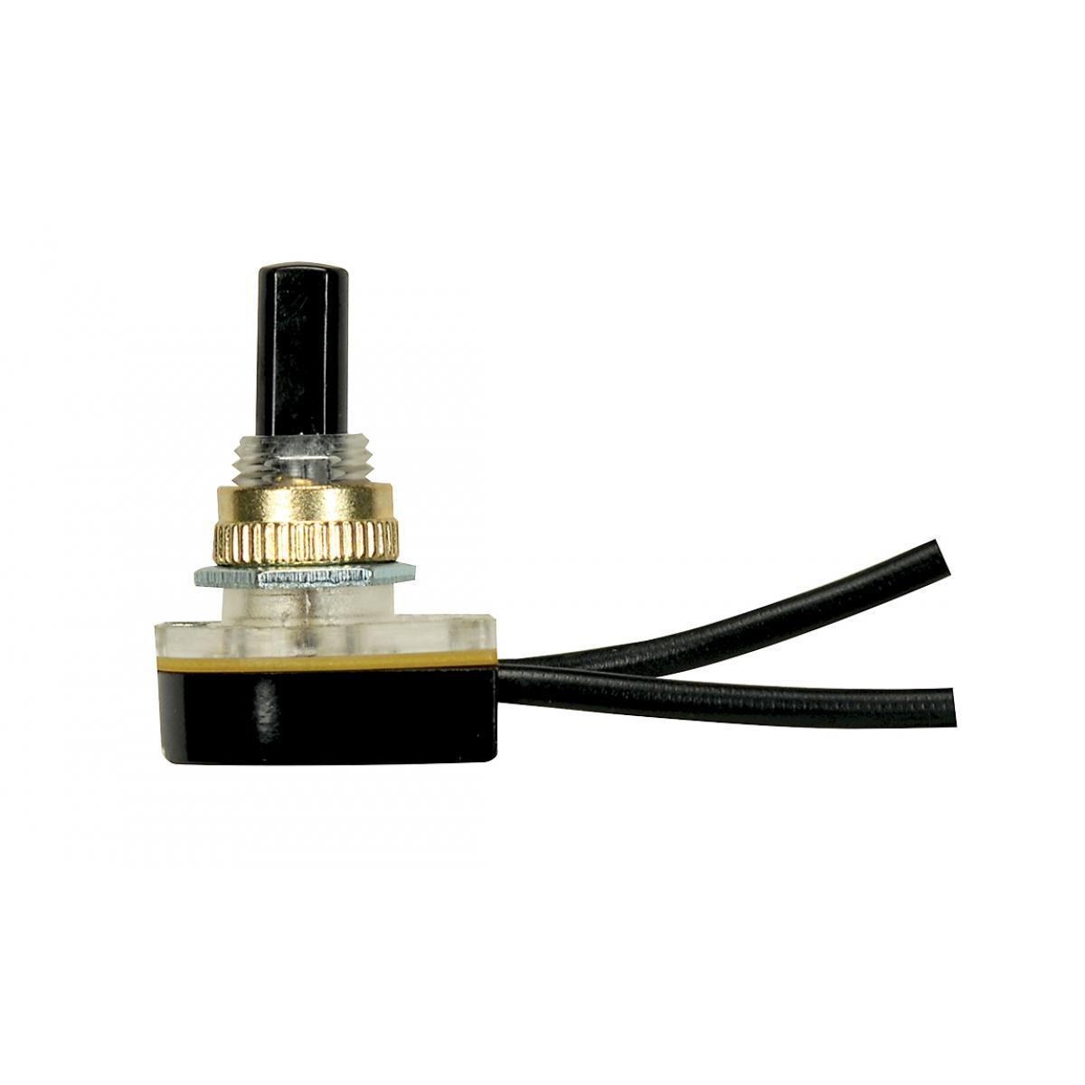 80-2468 ON-OFF PHENOLIC PUSH SW BR NUT