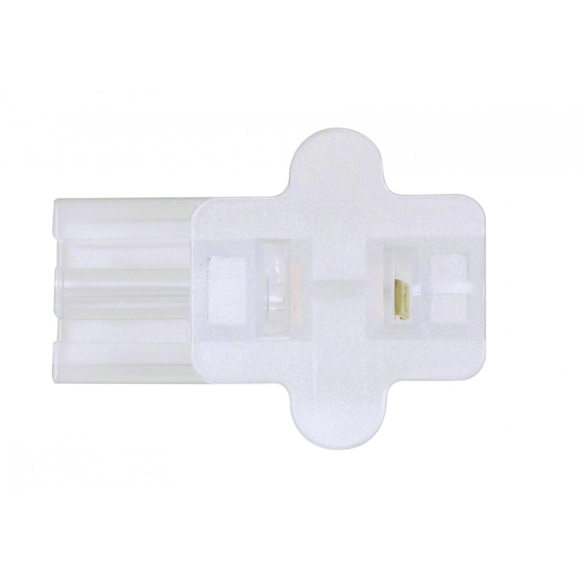 80-2518 CLEAR SILVER FEMALE SPT-1 PLUG