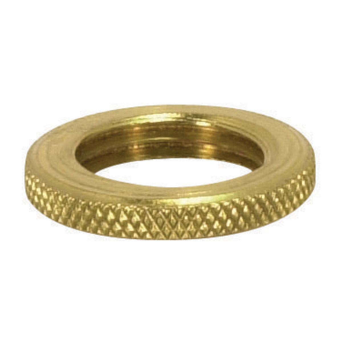 90-003 1/8 KNURLED LOCKNUT B/L