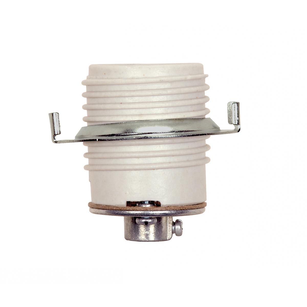 90-1074 MED BASE PORCELAIN THRD. SOCKE