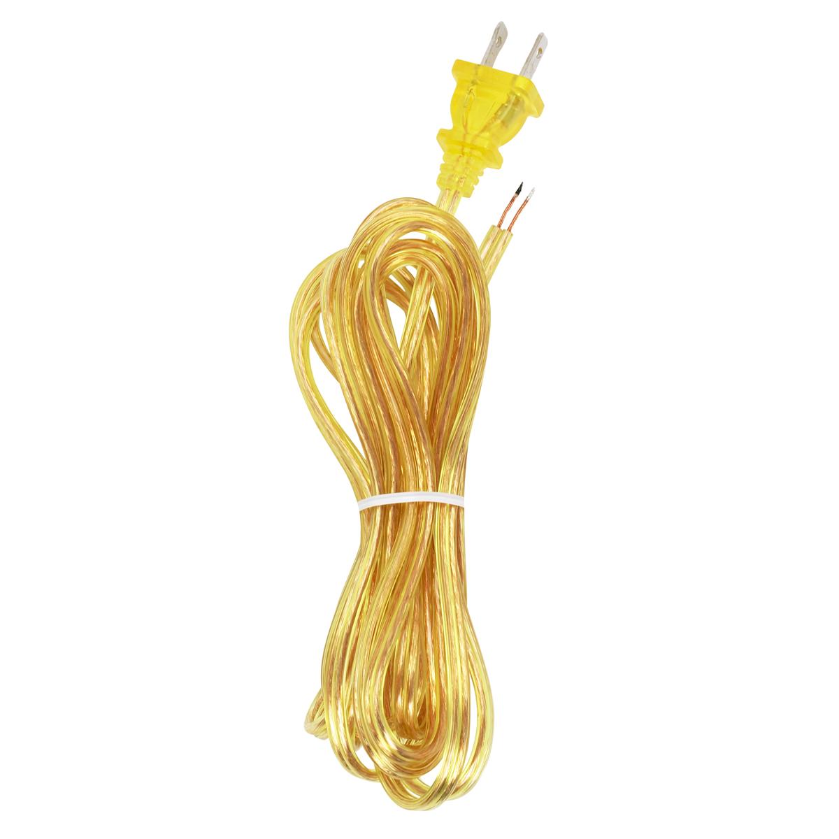 90-1416 12 FT. CLR GOLD CORD SET SPT-2