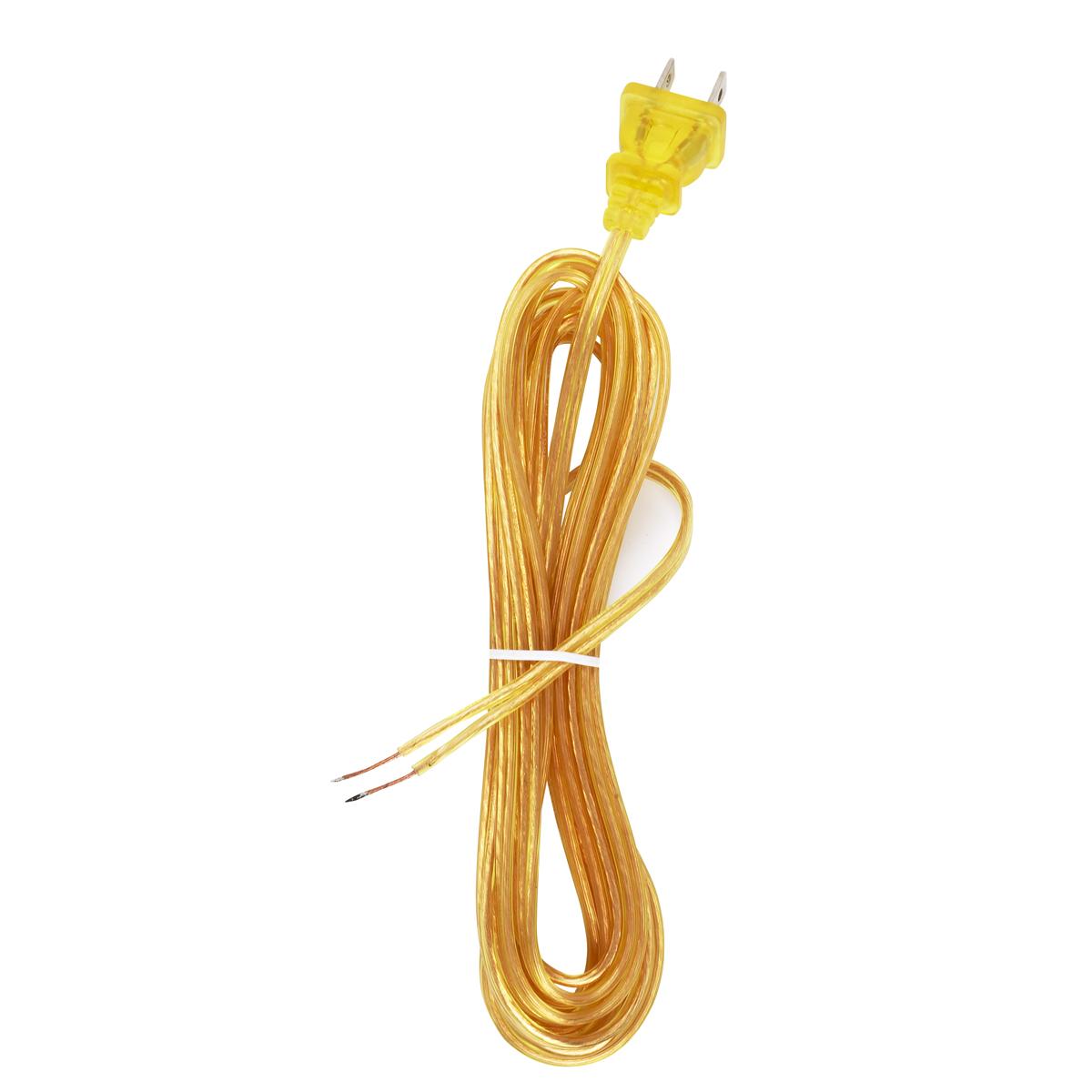 90-1531 15' CLEAR GOLD CORD SET SPT-1