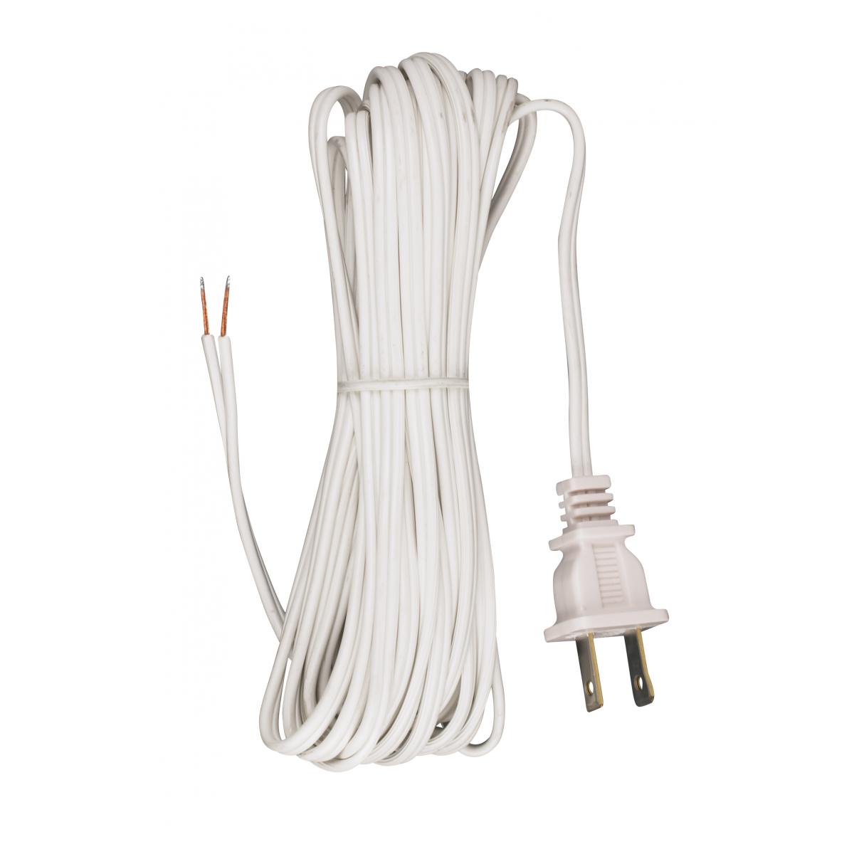 90-1534 20' WHITE CORD SET SPT-1