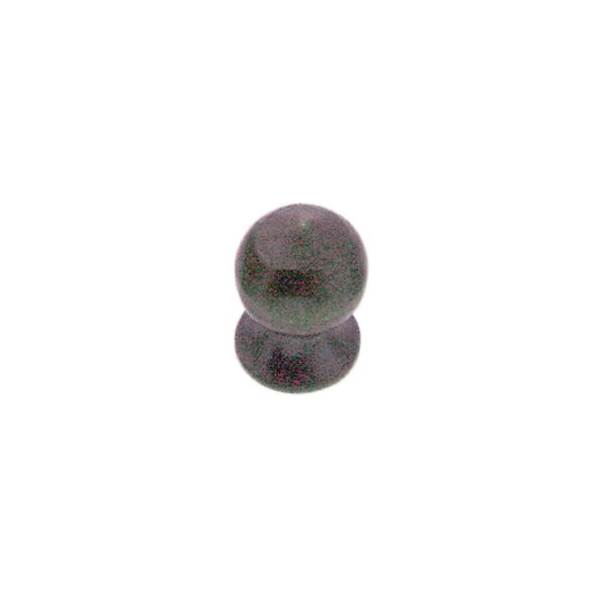 90-1843 8/32 PEAR KNOB BRONZE FIN