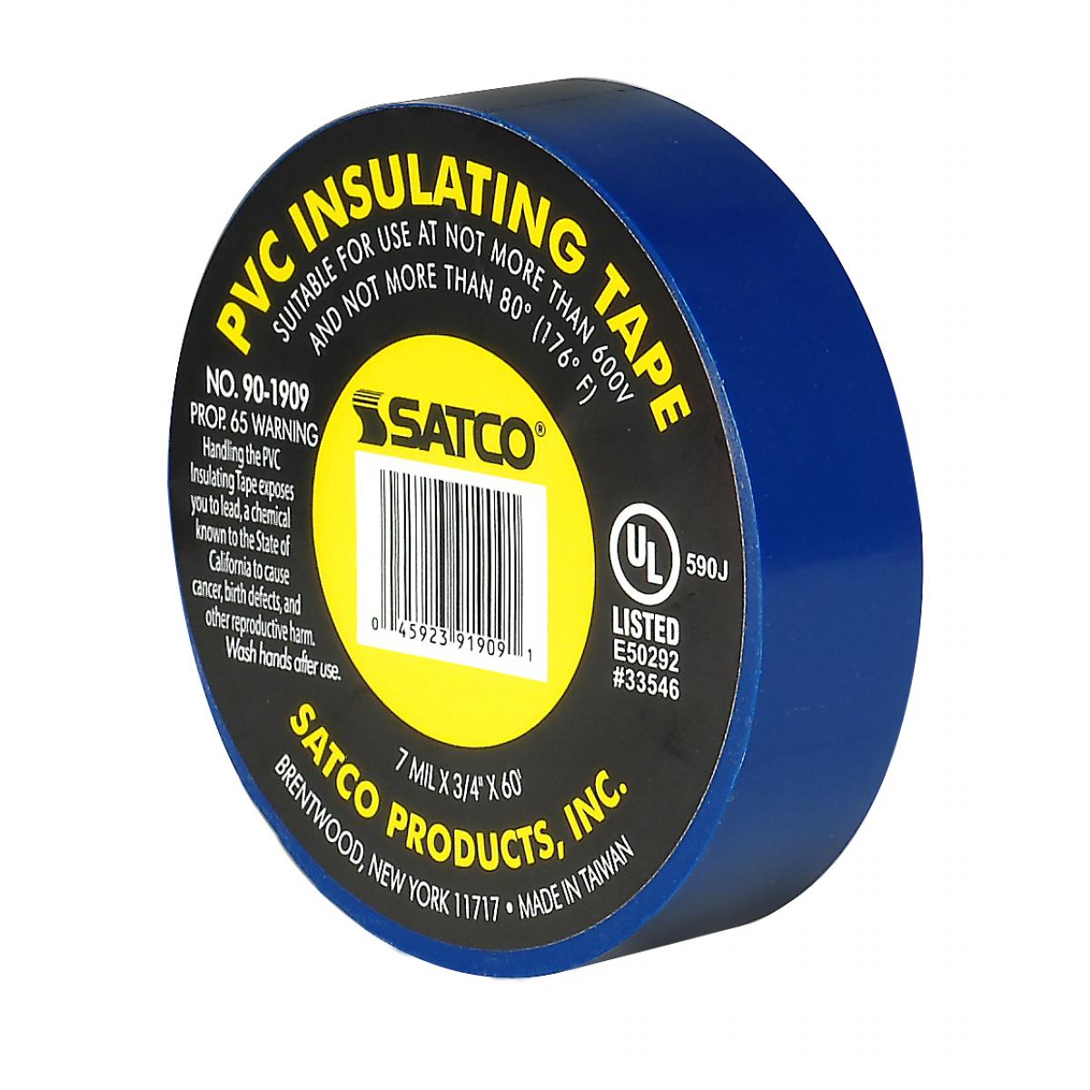 90-1909 BLUE ELEC TAPE 60 FT. 3/4