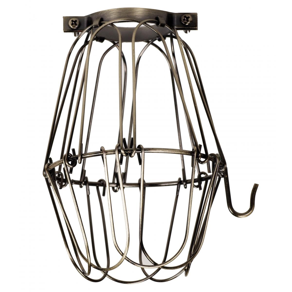 90-1919 BULB CAGE DARK ANTIQUE