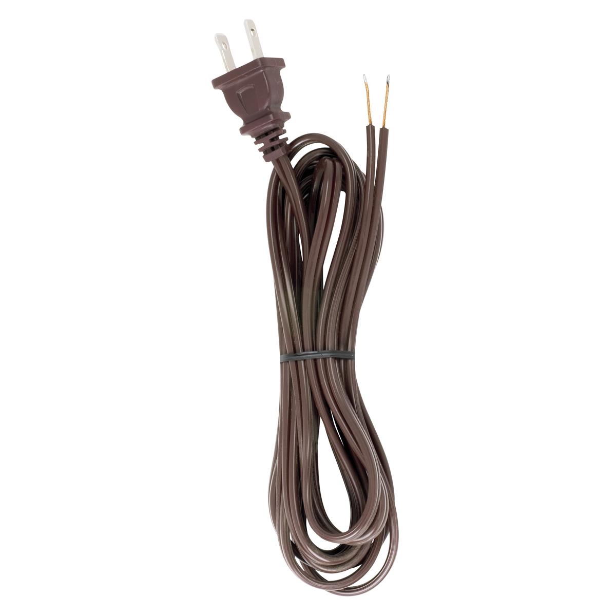 90-2039 9 FT 18/2 SPT-2 BROWN CORD