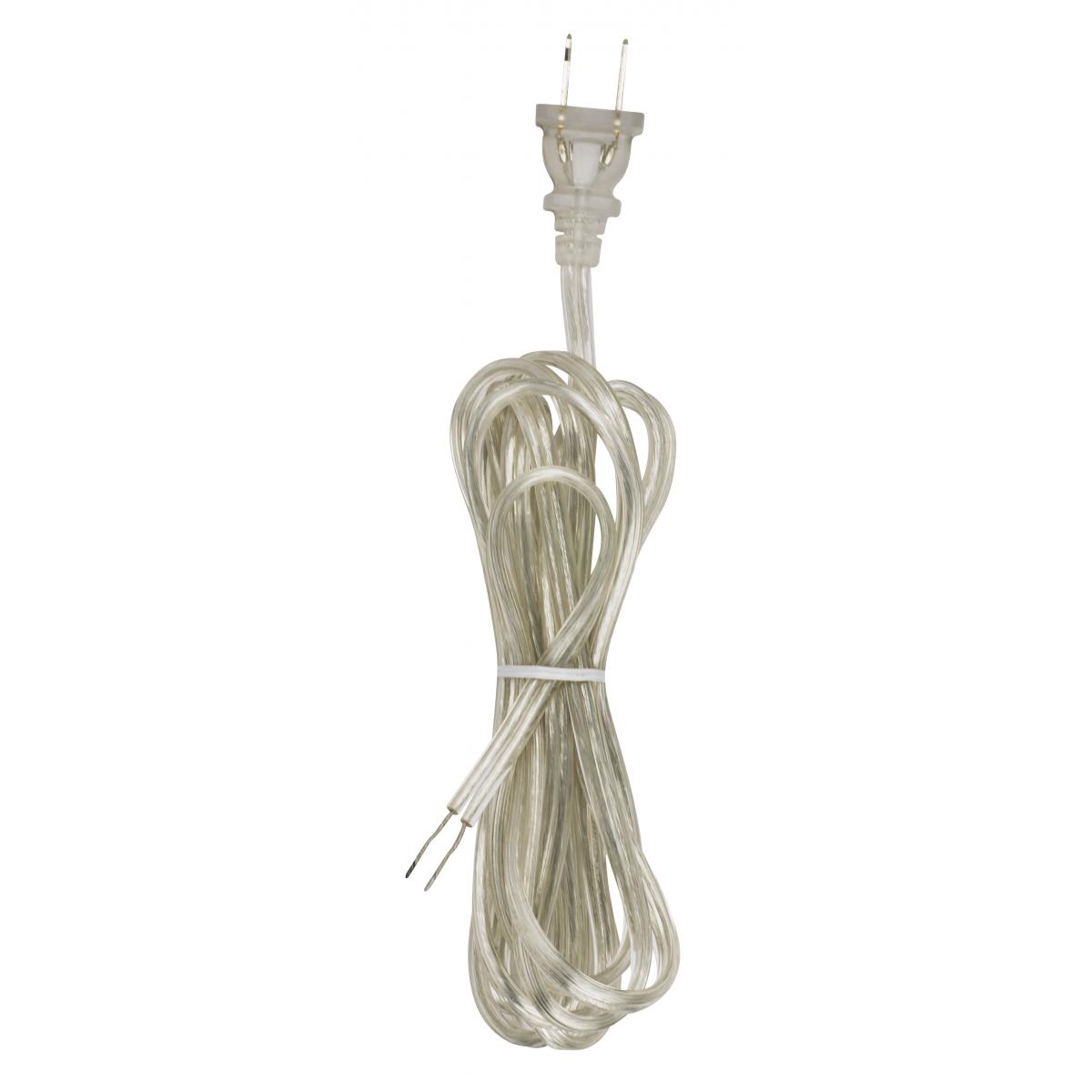 90-2101 9 FT. SILVER CORD SET 18/2 SPT