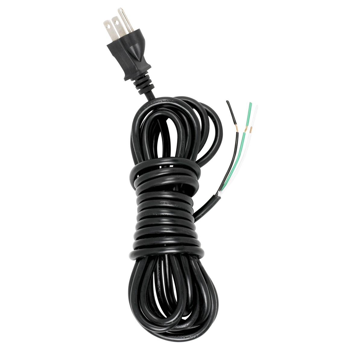 90-2243 15 FT 18/3 SVT BLACK CORD SET