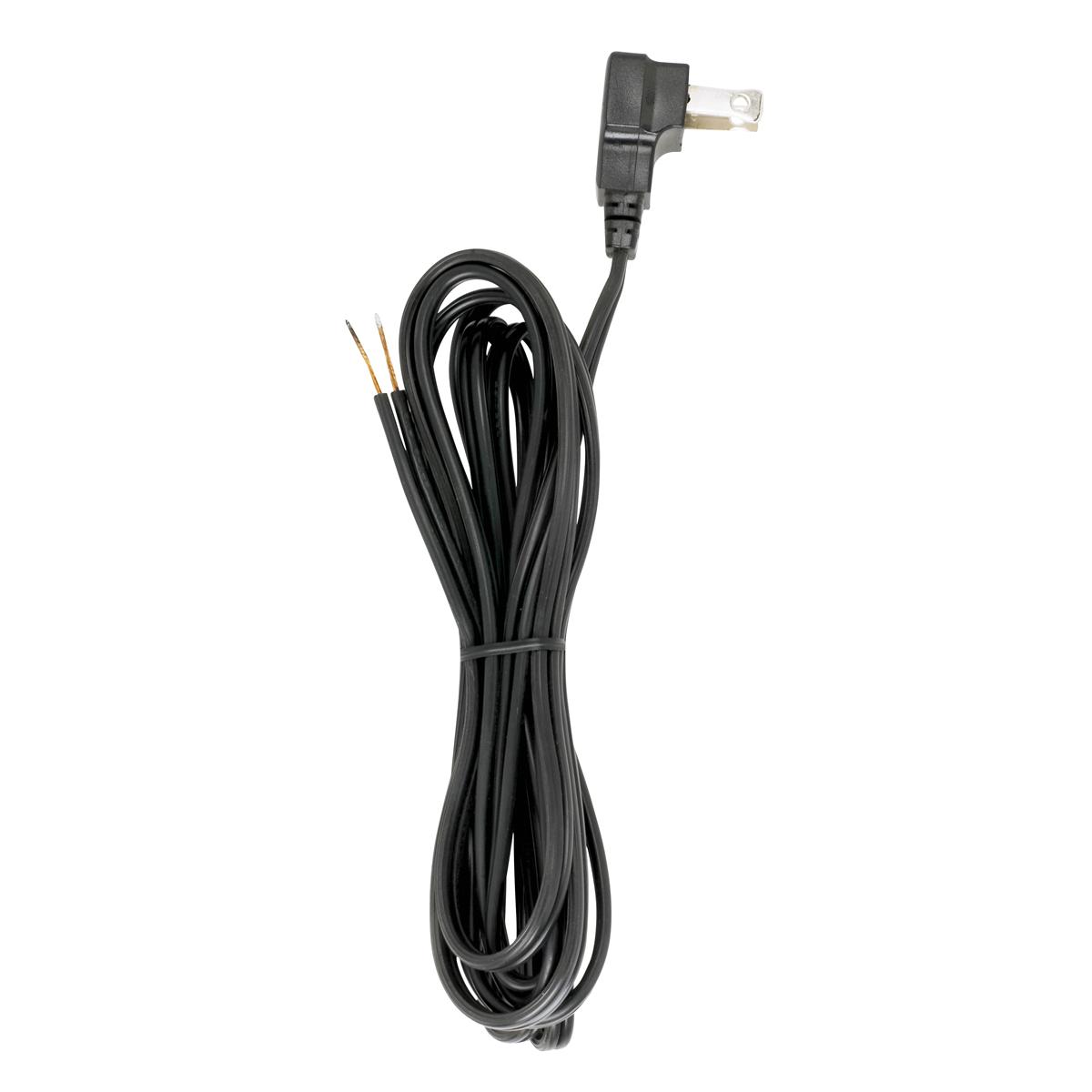 90-2321 8 FT 18/2 SPT-2 105 BLACK WITH