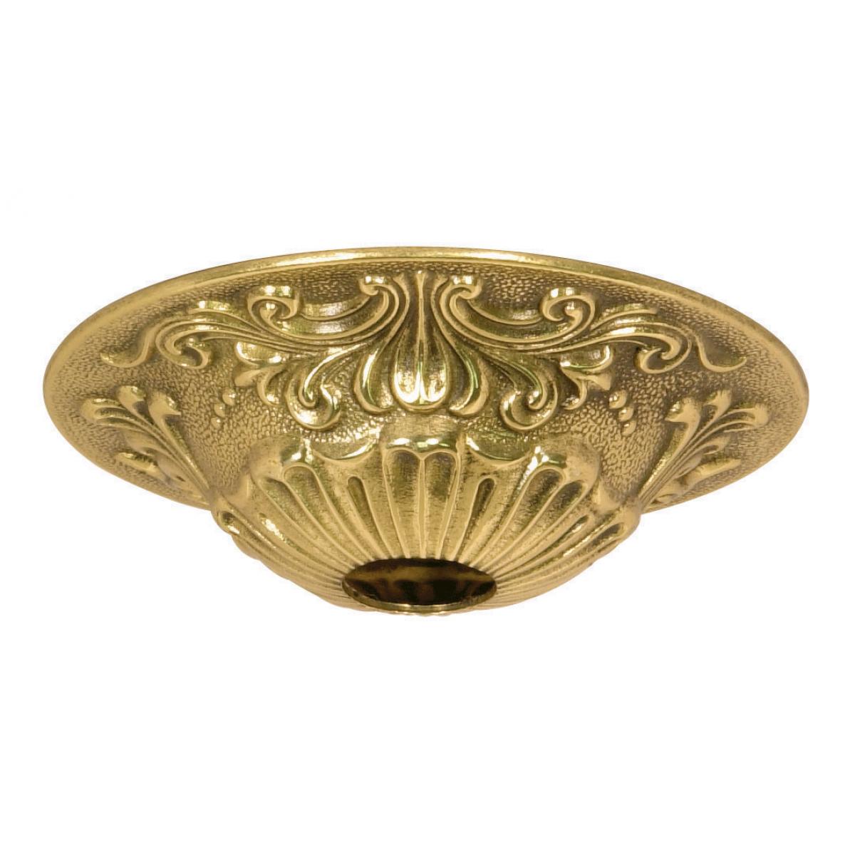 90-2383 PB CAST BRASS CANOPY 5 1/2