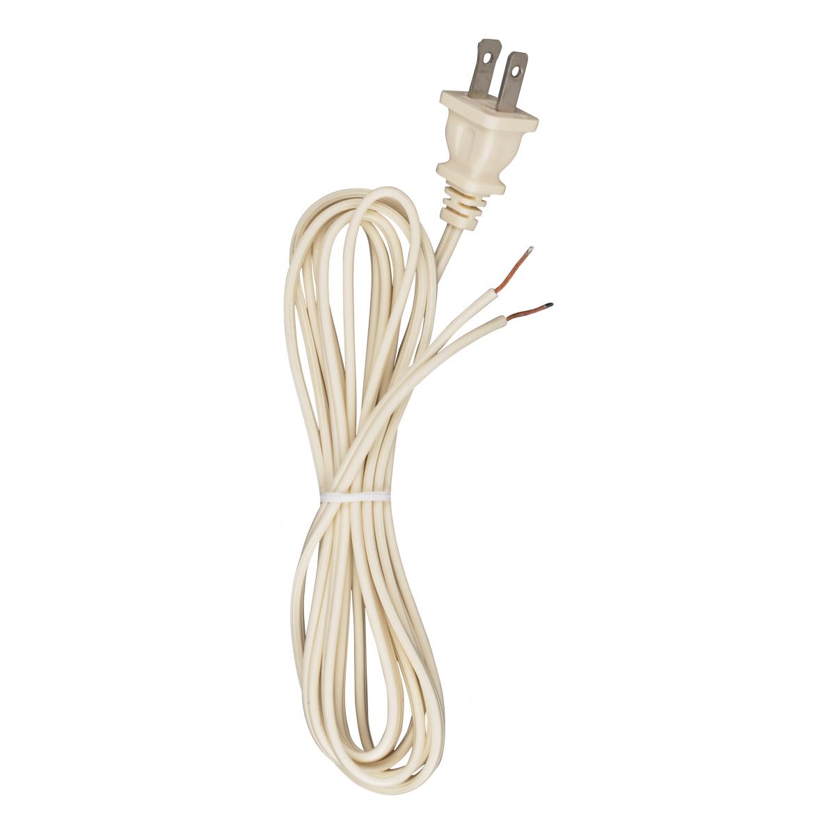 90-2418 8' 18/2 SPT-1 105 IVORY CORD