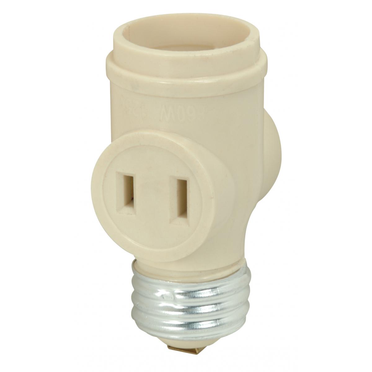 90-2450 MEDIUM BASE IVORY KEYLESS