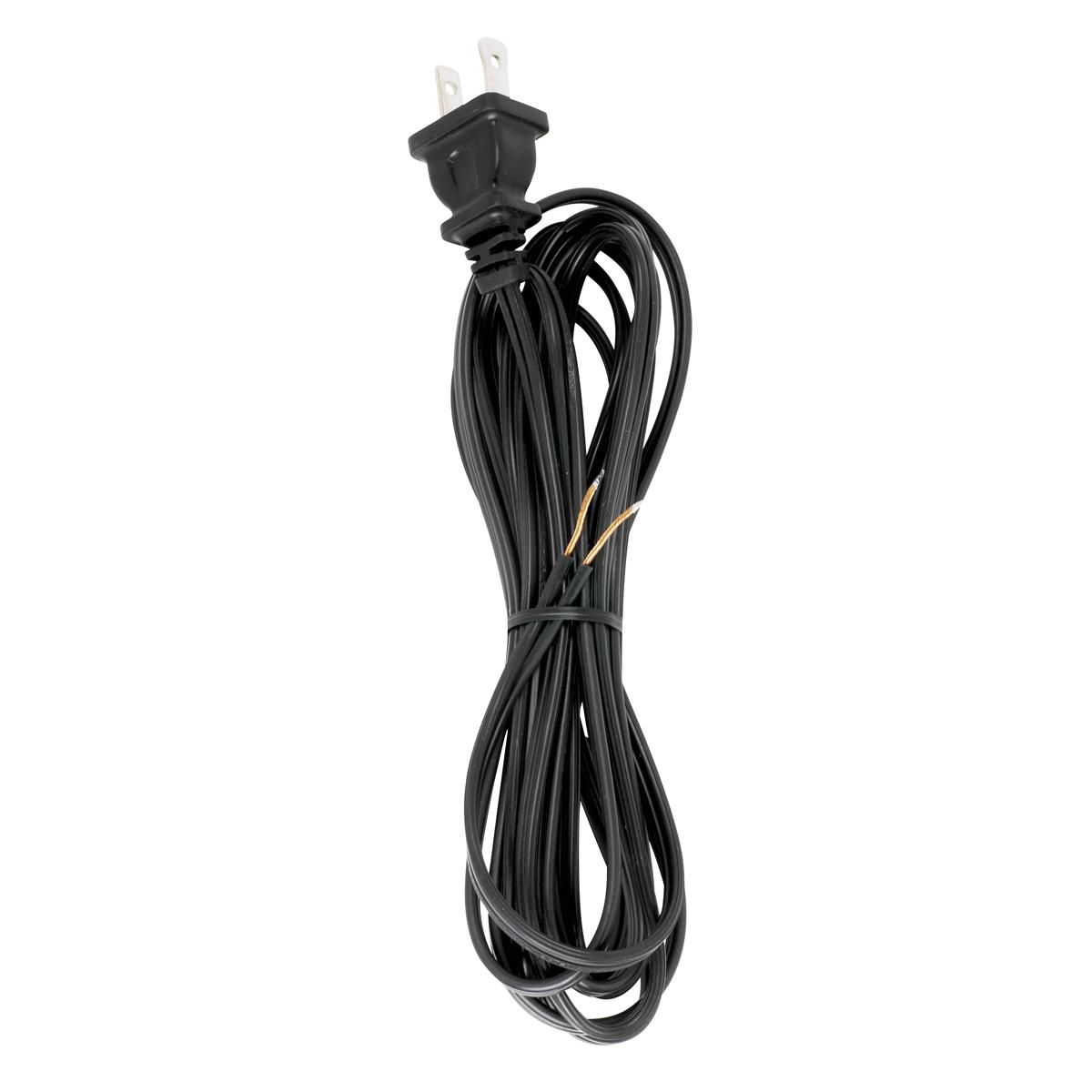 90-2461 10 FT #18/2 SPT-1 105 BLK CORD