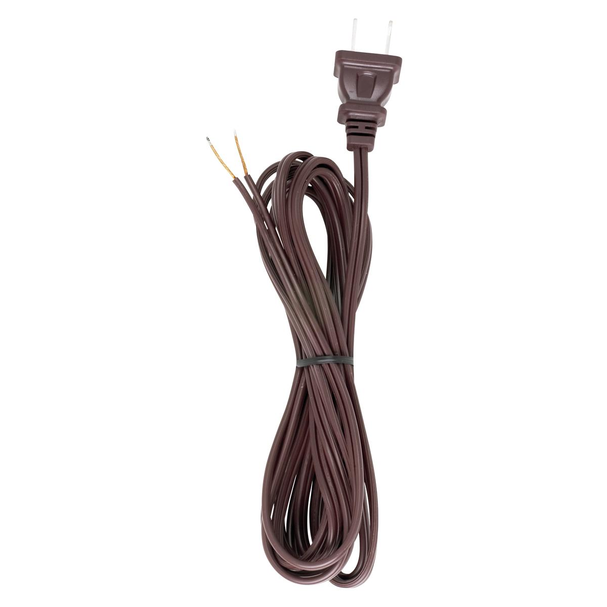 90-2462 10 FT #18/2 SPT-1 105 BRN CORD