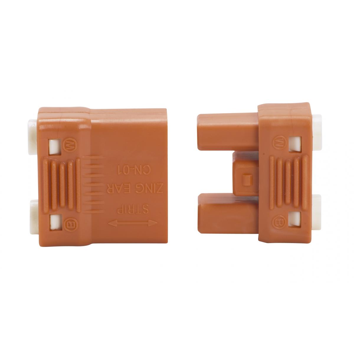 90-2536 2-PC ORANGE WR. SPL CONNECTOR