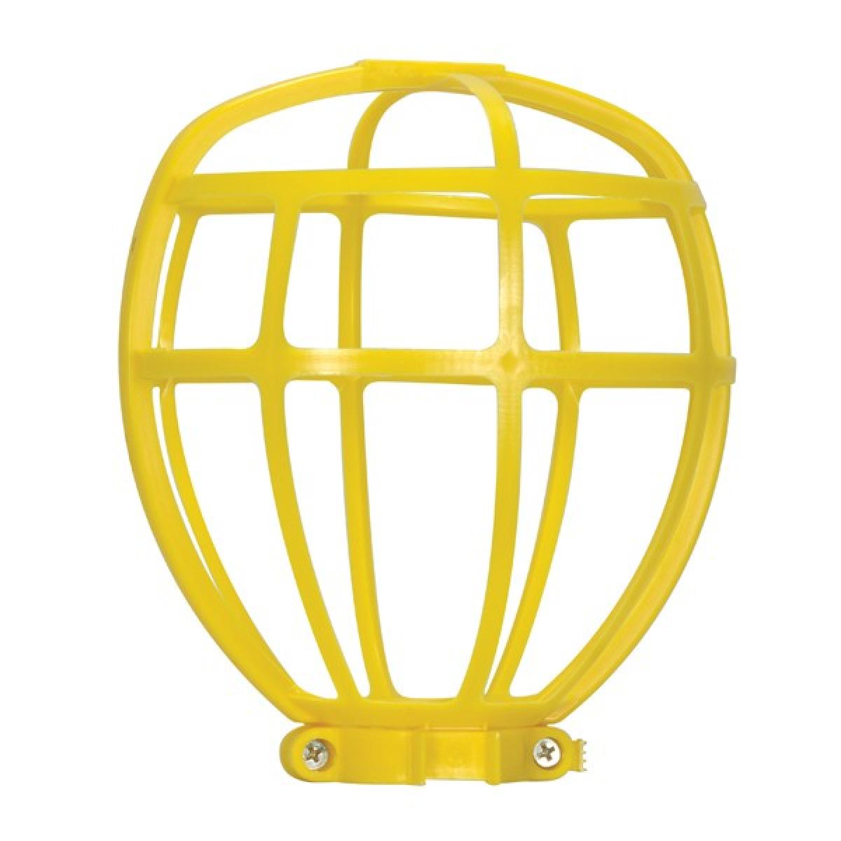 90-2612 YELLOW TROUBLE LIGHT CAGE WITH