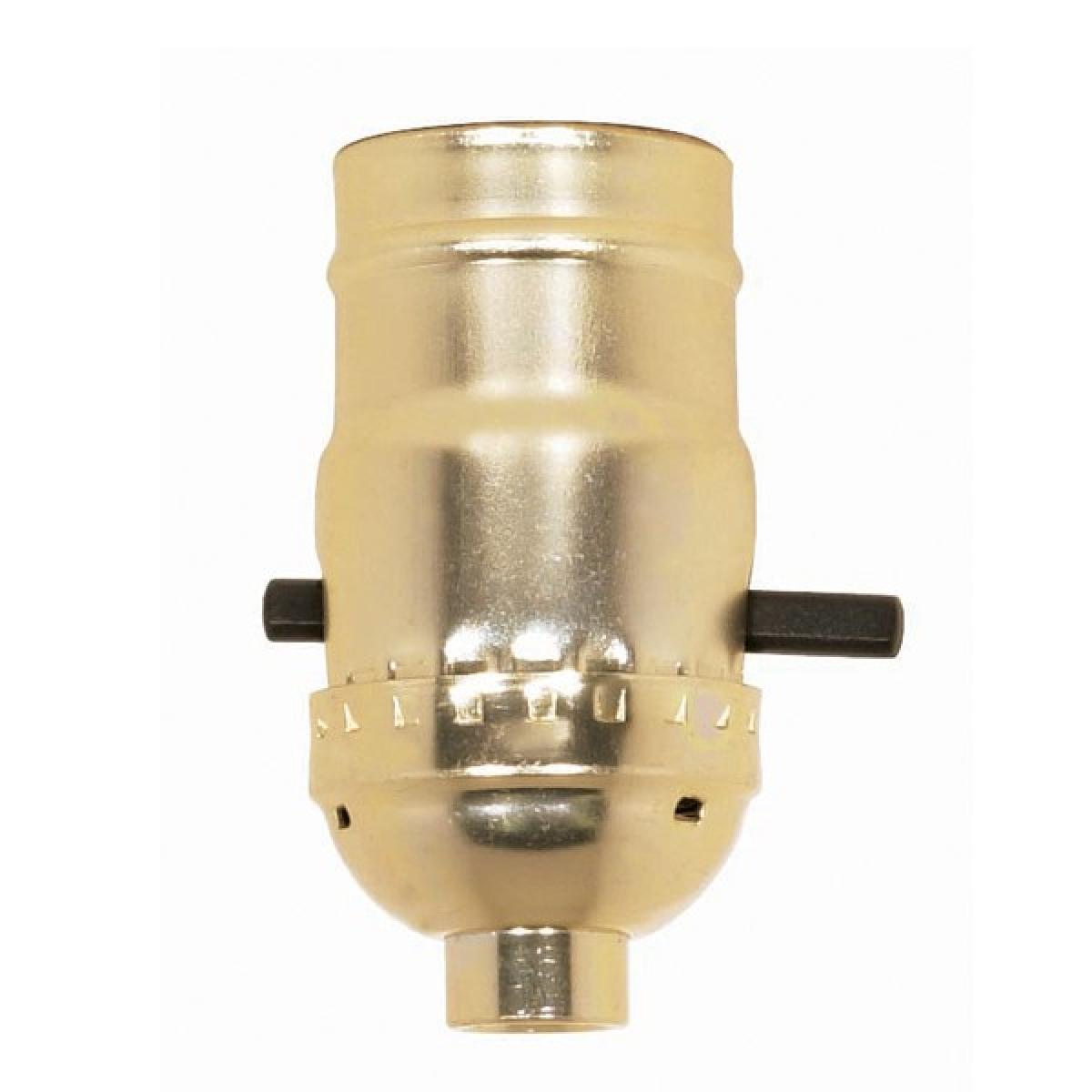 90-410 BRITE GILT MED BASE SOCKET