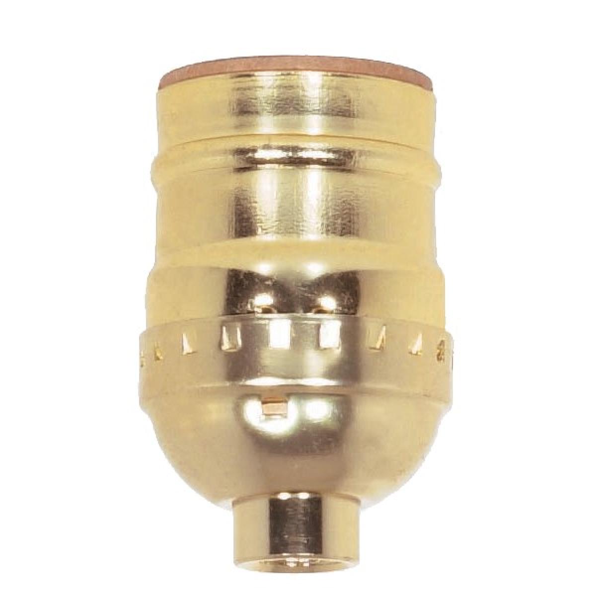 90-420 KEYLESS BRITE GILT MED BASE