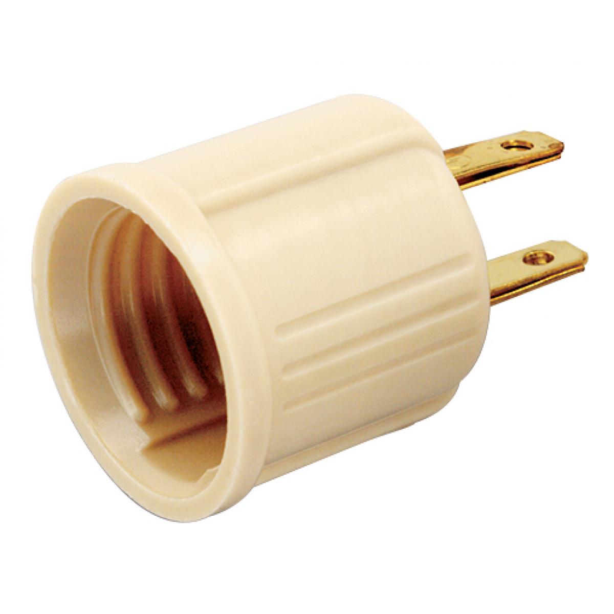 90-438 IVORY ADAPTER SOCKET