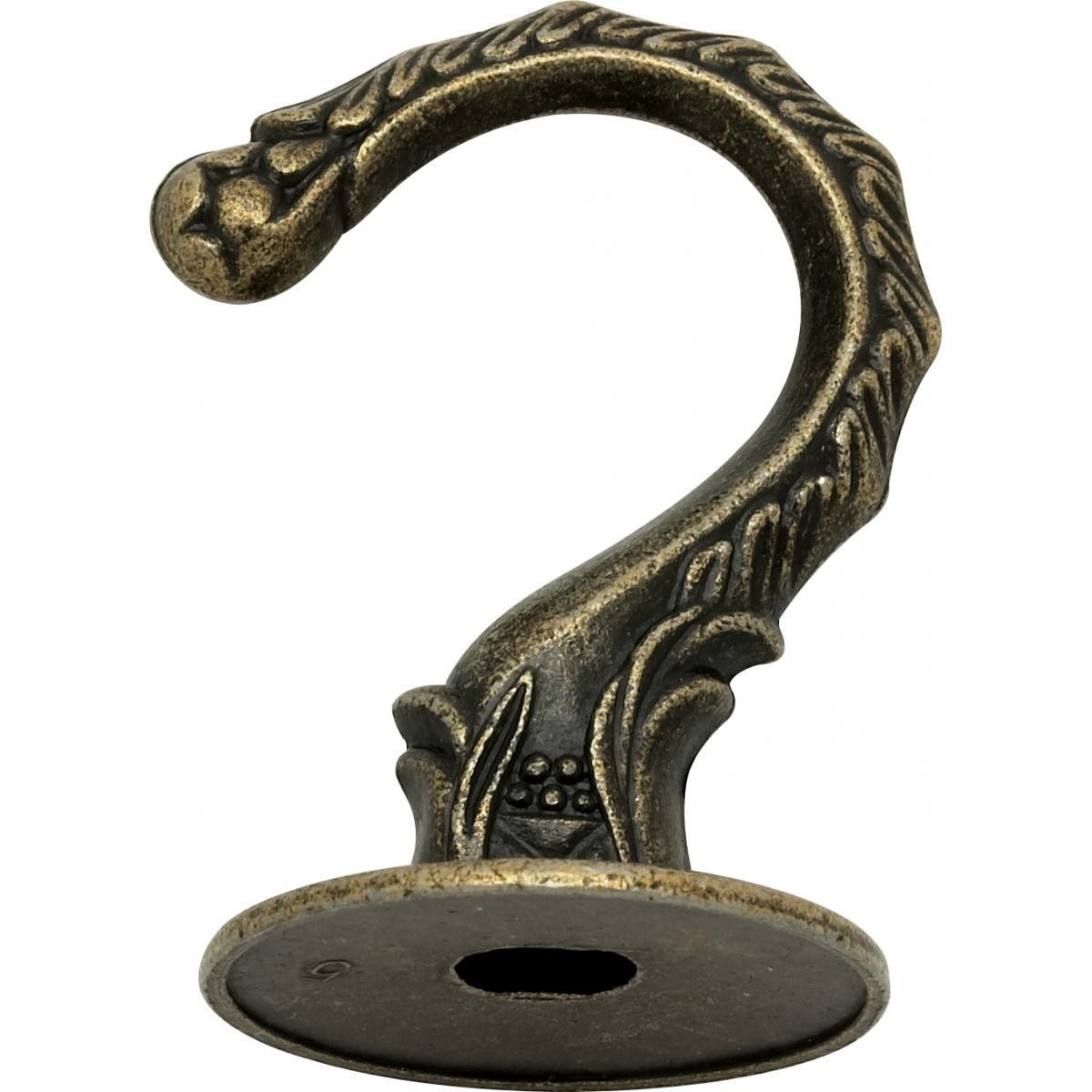 90-441 JUMBO ANTBRASS FIN HOOK&HDWARE