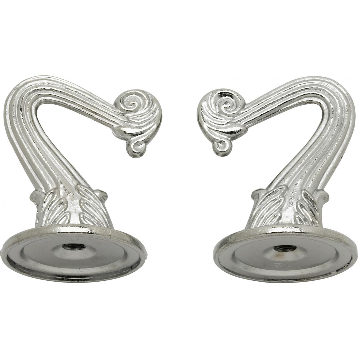90-456 2 CHR FIN HOOKS & HDWR