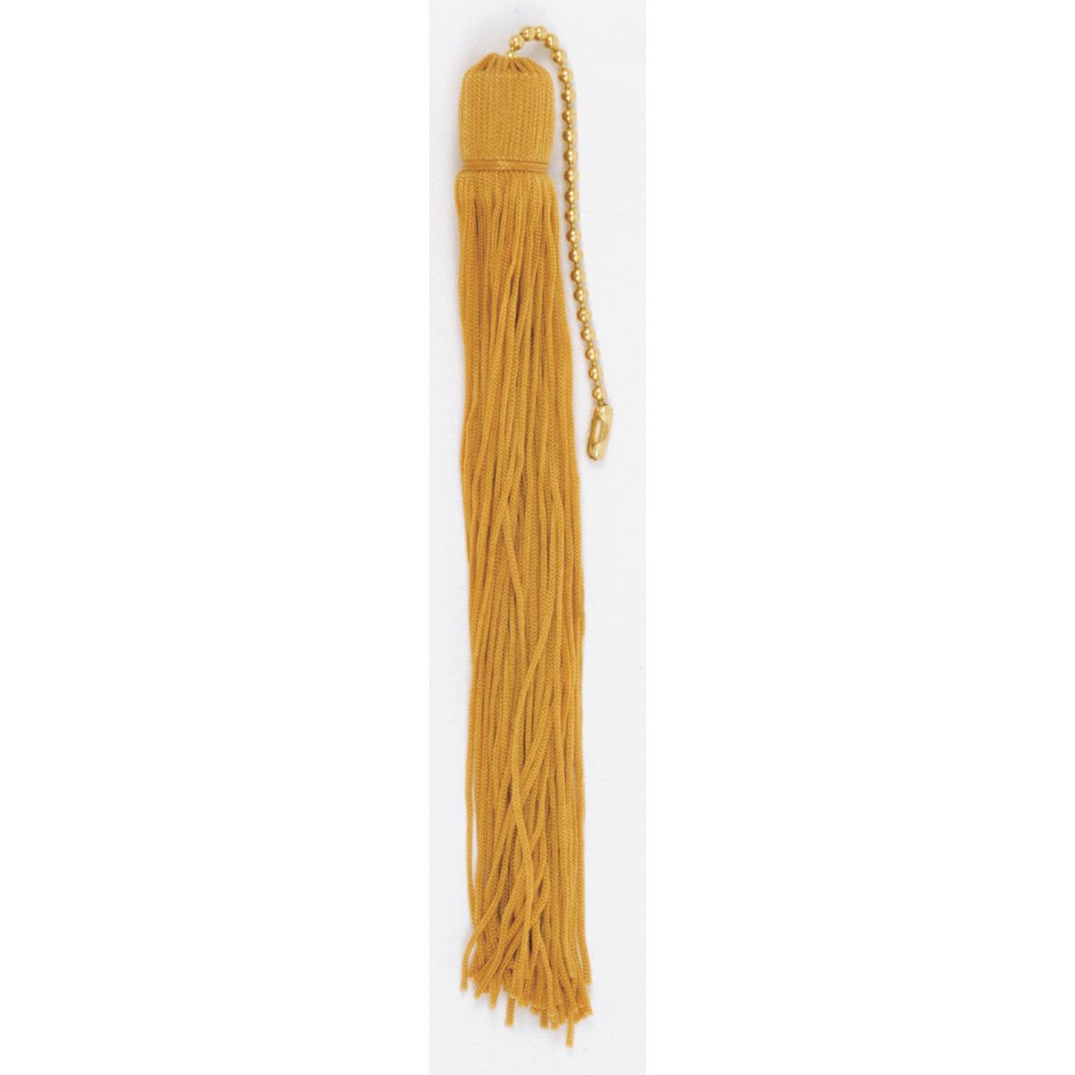 90-534 HEAVY GOLD COLOR TASSLE W/ CHA
