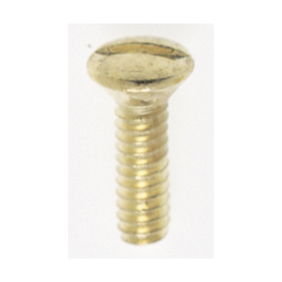 90-538 6/32 BRASS SWITCHPLATE SCREW