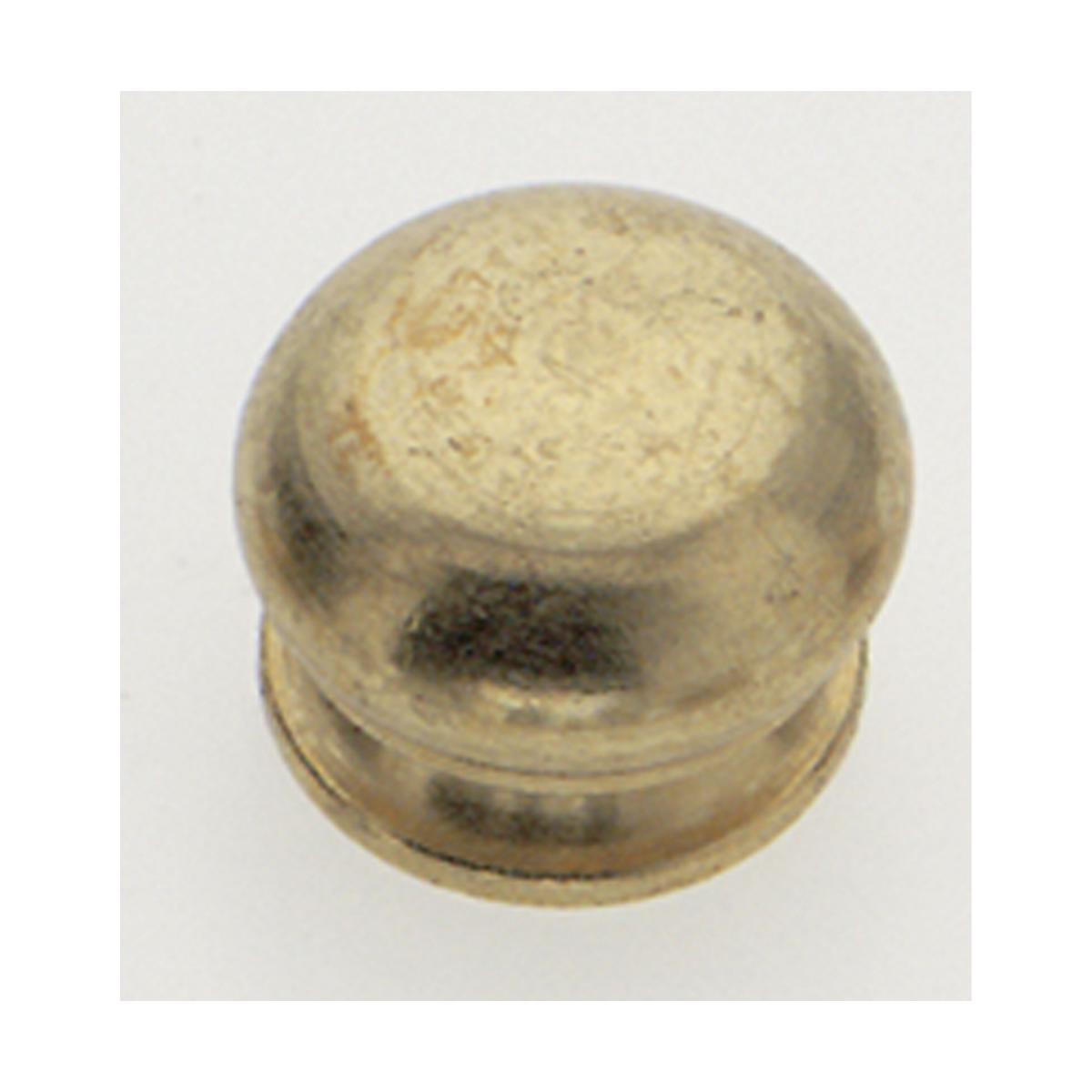 90-626 BRASS FINISH 1/8 KNOB