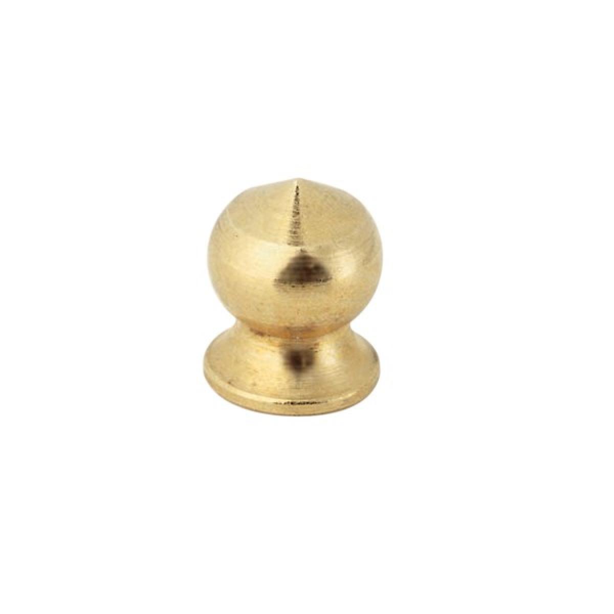 90-652 8/32 PEAR KNOB BRASS FINISH