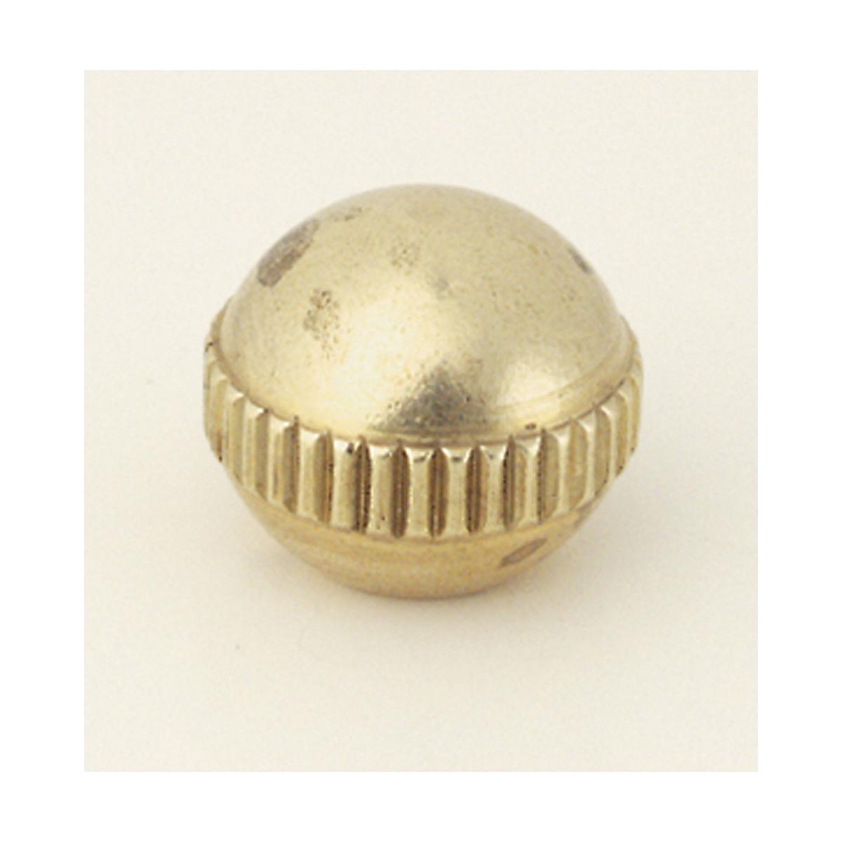 90-711 8/32 KNURLED BRASS BALL