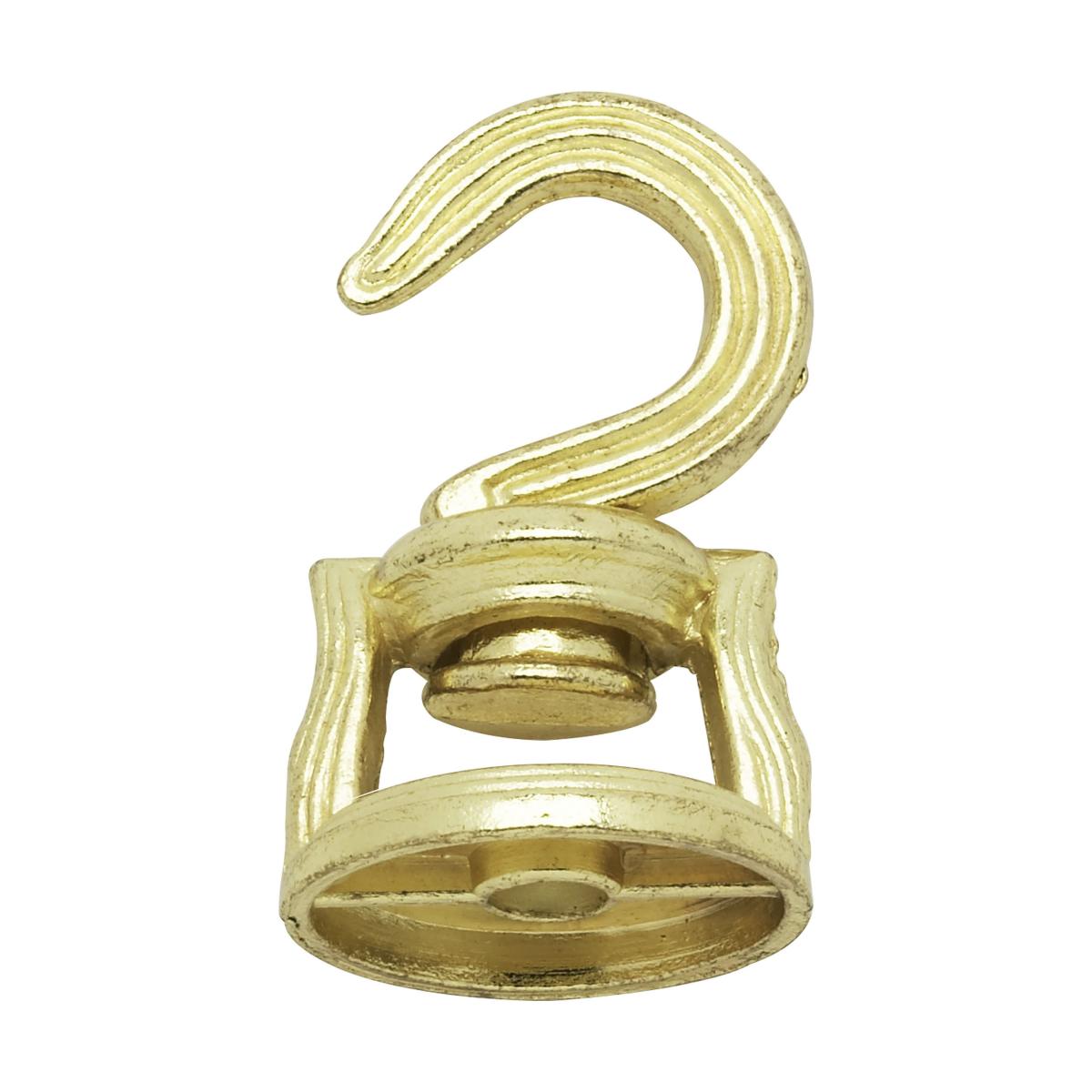 90-815 BRASS FINISH SWIVEL HOOK