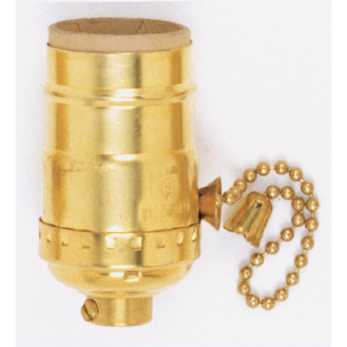 90-869 BRASS PULL CHAIN SOCKET