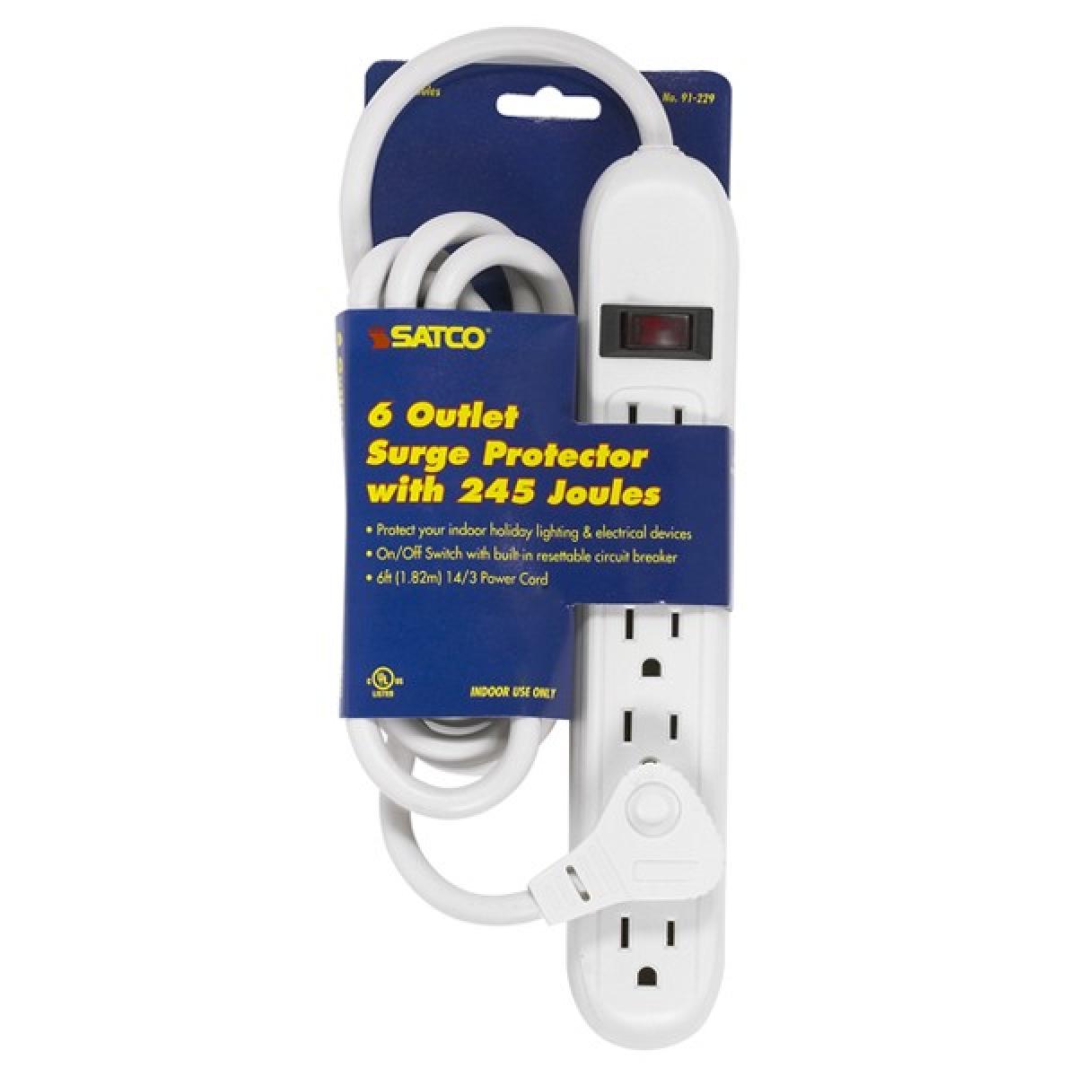 91-229 6 OUTLET SURGE PROTECTOR WITH