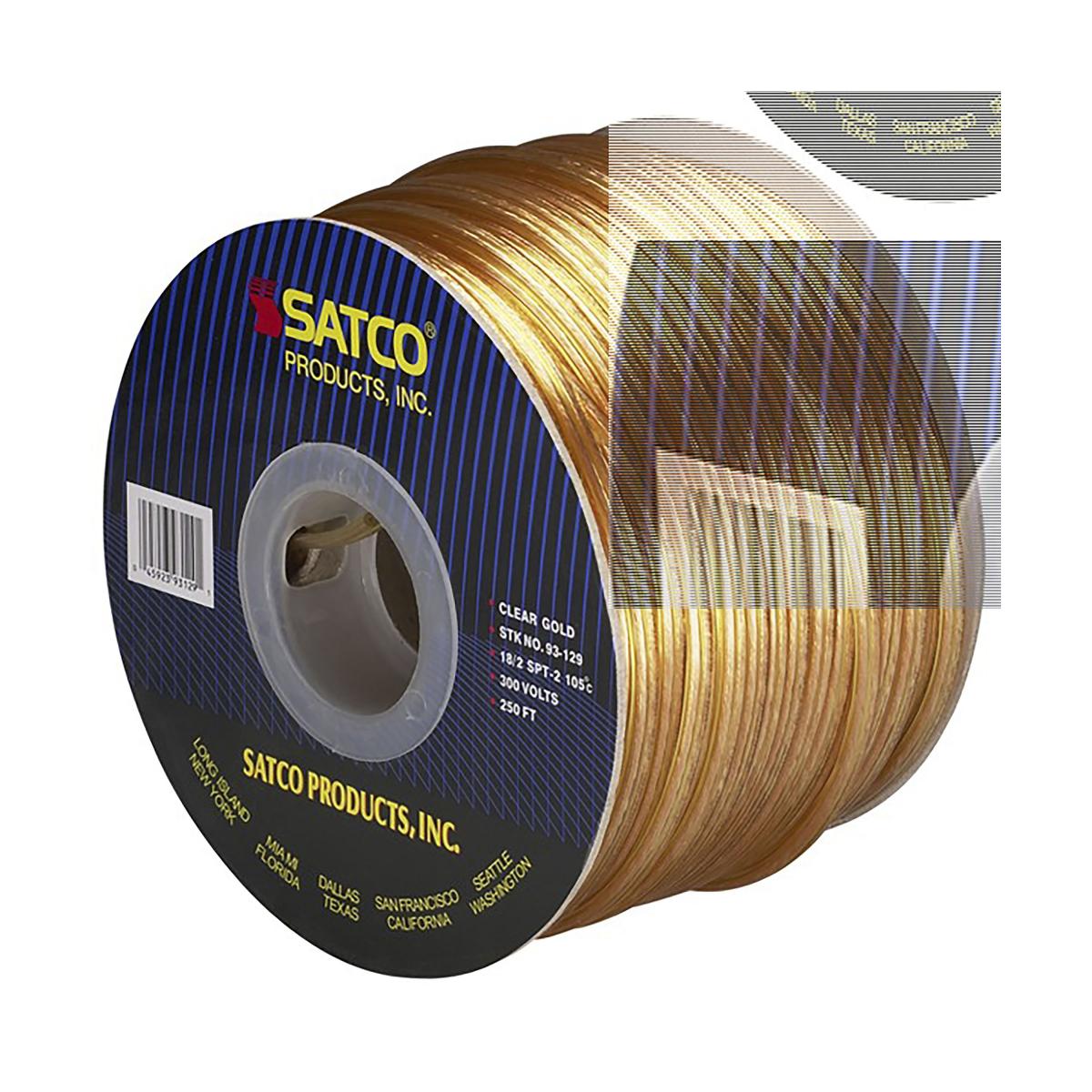 93-129 250' SPOOL 18/2-SPT2 105 CLR