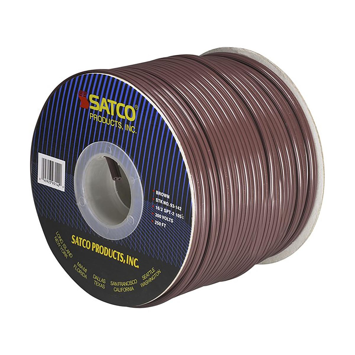 93-142 16/2 SPT2 250' SPOOL BROWN