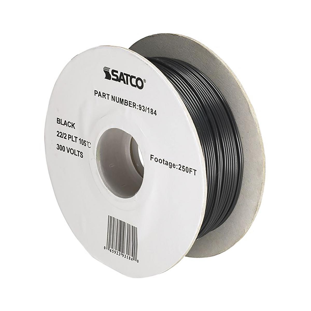 93-184 22/2 BLACK WIRE 250 FT.