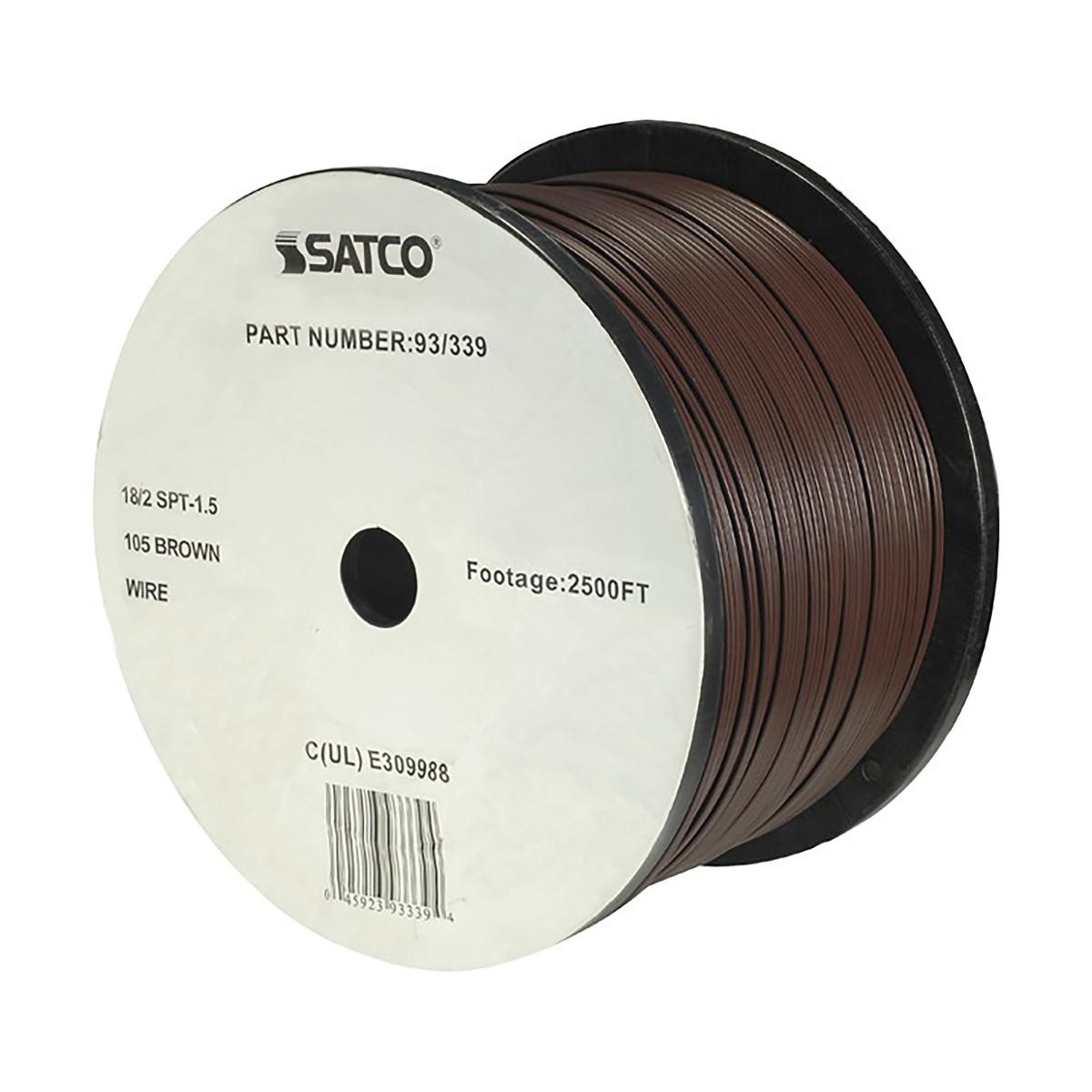 93-339 18/2 SPT-1.5 105 DEG BROWN