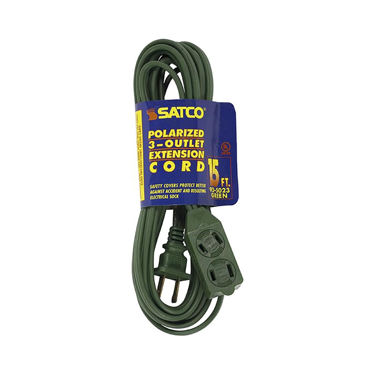 93-5023 15FT GREEN EXTENSION CORD 16/2