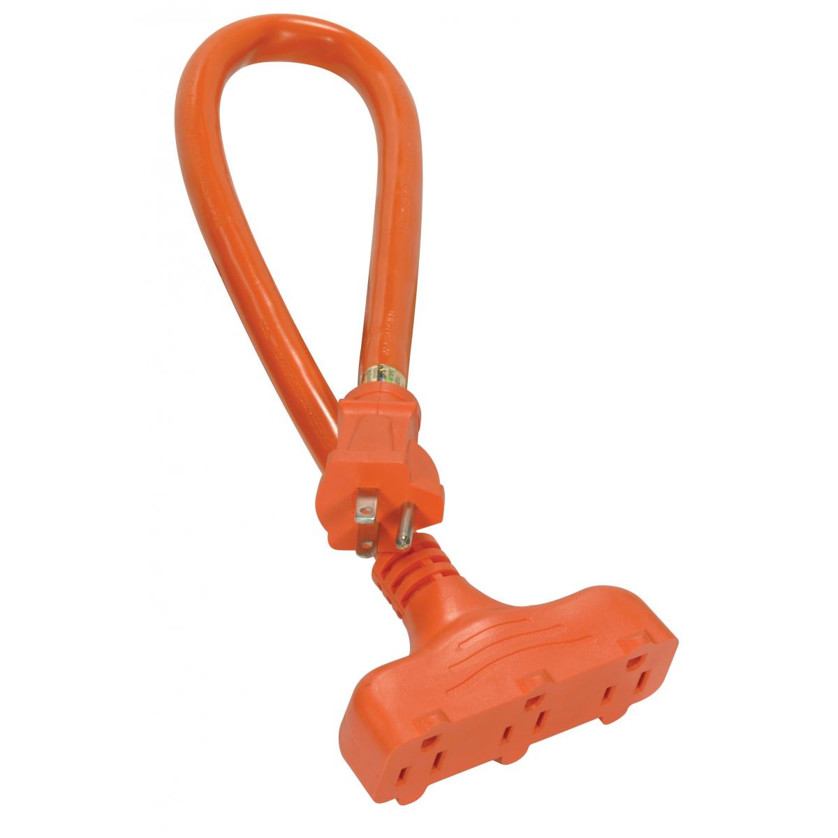 93-5030 2 FT 12/3 HD ORANGE OUTDOOR