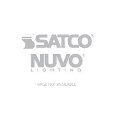 Satco S11302 Clear LED Bulb - 9.8W A19 Candelabra Base, 3000K Warm Light